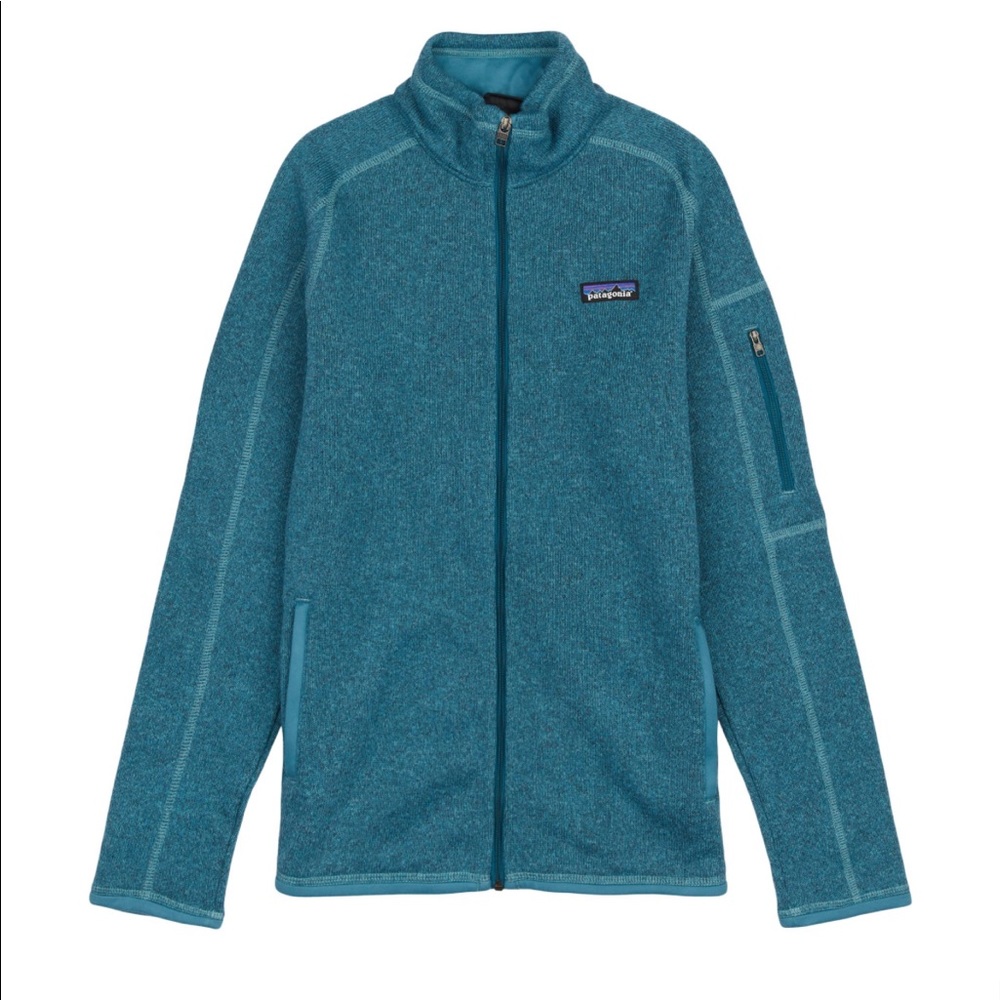 Patagonia women’s full zip better sweater LARGE